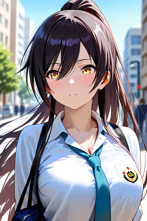 (Masterpiece:1.2), (Highest quality:1.1), (Very detailed), 
(The best shape), (Best shadow), (Absurd), 
(Detailed Background), (So beautiful), Shiny, 
Beautiful eyes in every detail, Extraordinary, Countershading, 8k, 32K, High resolution, 
Very Detailed C...