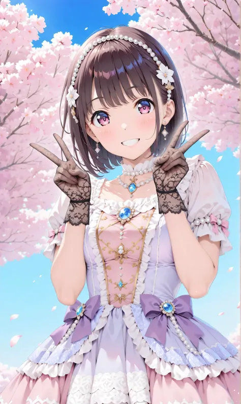 Craft an 8k full HD photograph ((masterpiece, best quality: 1.2)), intricately detailed with watercolor (0.6) and pastel tones (0.4), featuring the upper bodies of two breathtaking women in elegant Lolita fashion. Their lavender and pink dresses are embell...