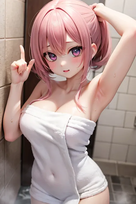 top quality、high resolution、(high image quality:1.4)、masterpiece、detailed background、(highly detailed face:1.3)、(detailed eyes:1.3)、age beauty、(huge breasts:1.3)、(Normal number of fingers:1.3)、anatomically correct、perfect body line、
(A scene of her wearin...