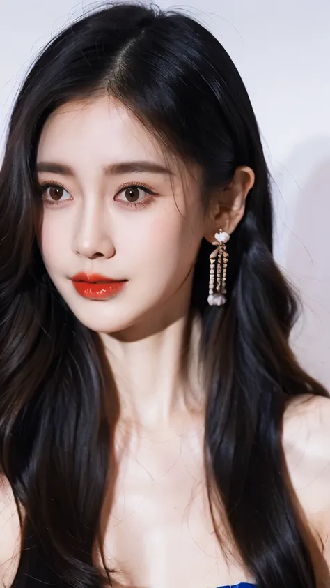 Ultra HD resolution,artistic photos,21year girl,earrings,long hair,Cold white skin,E cup, messy hair , messy hair ,Ruddy face