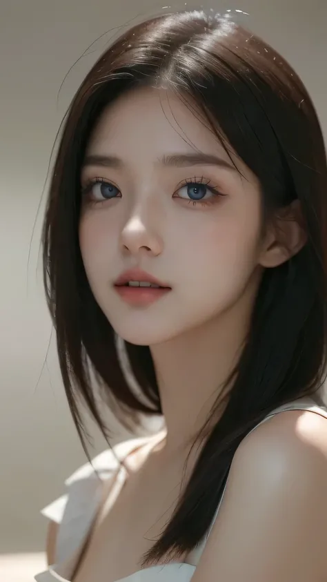 (masterpiece, best quality, beautiful quality, photorealistic, looking at viewer, detailed lighting, extremely detailed skin, extremely detailed hair, extremely detailed teeth, shadows, 8k:1.2), (a picture of a woman, 1girl:1.2),