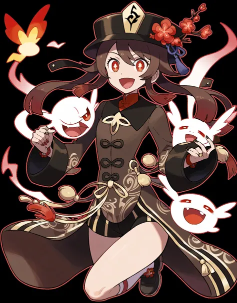 score_9, score_8_up, score_7_up, Hu Tao, pokemon pokemon_(anime) pokemon_journeys pokemon_sv pokemon_bw2 1girls score_9, score_8_up, score_7_up, pokemon pokemon_(anime) pokemon_journeys pokemon_sv pokemon_bw2 1girl, from belowAnime girl, long dark brown ha...