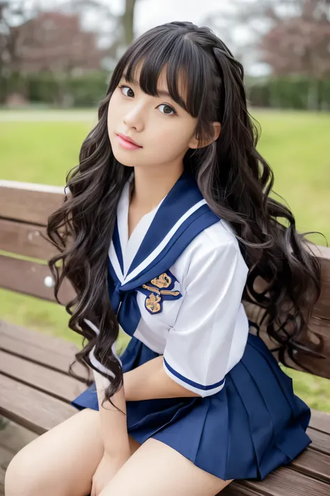 (wear Japanese School Uniform, Japanese girls uniform, Japanese , wear, wear , Seifuku, girls in uniform, loose coat collar sailor suit, middle school student, sailor suit, Sexy and cute 顔 , Beautiful middle school student Her sailor suit jacket is white...