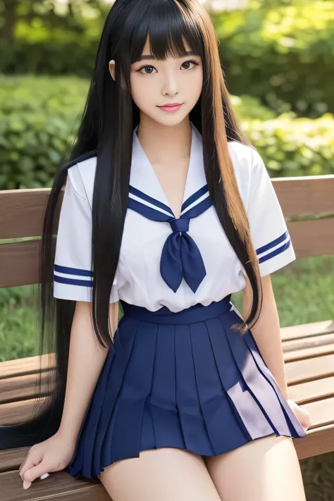 (wear Japanese School Uniform, Japanese girls uniform, Japanese , wear, wear , Seifuku, girls in uniform, loose coat collar sailor suit, middle school student, sailor suit, Sexy and cute 顔 , Beautiful middle school student Her sailor suit jacket is white...