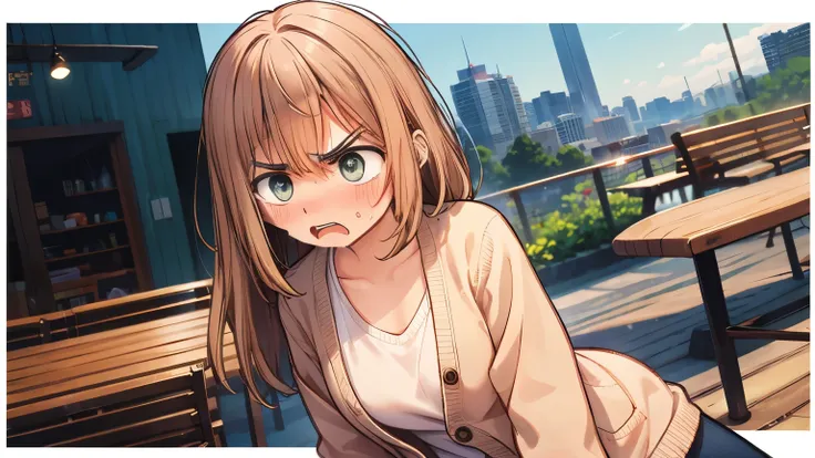 get angry