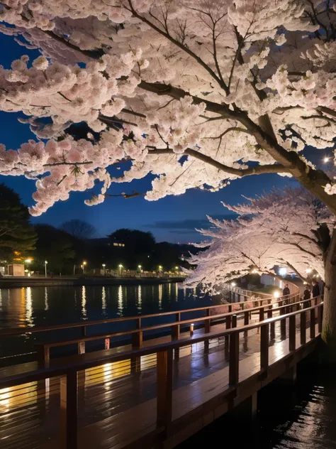 Cherry blossom viewing venue