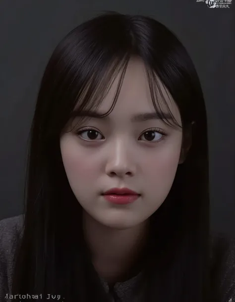 create in full body a korean adult of 20 yeah of old, Full Unreal Engine 5 technology, full body, metahuman, character, realistic, long hair female character, extremely detailed, horror game, game cover, detailed face, scary face, creepy, dark theme, prett...