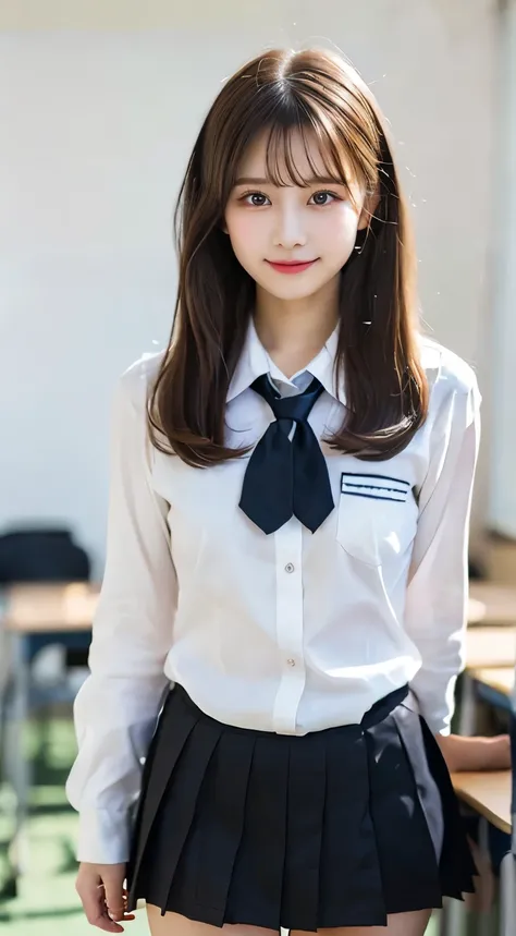 (beautiful girl masturbating with an umbrella、cute face、 medium hair、 stares at viewers :1.3)、BEST QUALITY,8K image、 full body、 cartoon illustration of a woman with beautiful wavy dark hair reaching all the way to the ground、happy、Natural Mak...