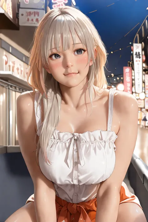 ((Best quality, 8k, Masterpiece :1.3)), (realistic, photorealistic:1.4), A pretty yuki yokoya with perfect figure:1.4, whole body shot, realistic skin, breasts, big thick thighs, (detailed) beauty face, blushing cheeks, (bright:1.4), pretty yuki yokoya, (h...