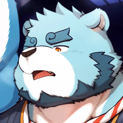 (kemono:1.2),furry,shiquanjie,2 blue bears,fuck