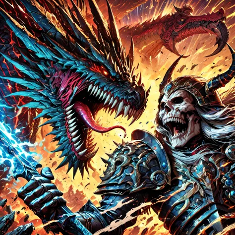 A highly detailed and intricate fantasy illustration