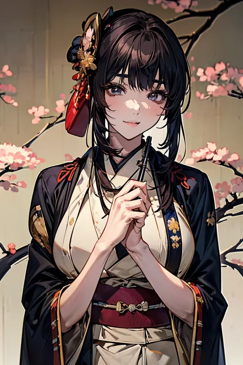 (masterpiece:1.5),beautiful hair,beautiful eyes,Beautiful slender body,(Konno Anna:1.2),(Riho Yoshioka:1.1),(closes her eyes and sticks out her tongue:1.3),(Waterfront:1.4),bust illustration from the front ,Cleavage((((An Extraordinary Beauty:1.7)))),((((M...