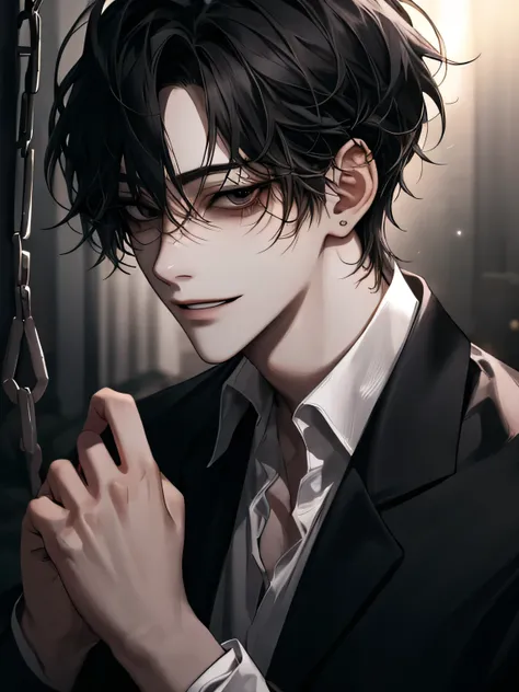 {male}、、{ HD}、 Accurate Description 、 handsome、{ dark eyes}、Twisted Smile高解像
4k 4K解像度
8K解像度
詳細
超詳細、 looking at camera、10's}、 4k 4K resolution
8k 8K resolution
beautiful
best quality
details
Incredibly wonderful
Very detailed
minutely
high quality
Insanely...