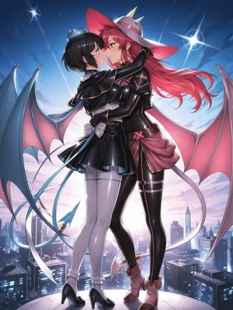 Redraw in another style, HDR lighting, shiny clothing, ultra detailed, incredibly detailed,