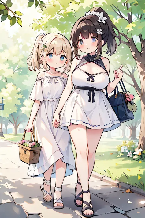 Top Quality、high resolution、(high image quality:1.3)、masterpiece、detailed background、(very detailed face:1.3)、(detailed eyes:1.3)、age beauty、(huge breasts:1.3)、(Normal number of fingers:1.3)、anatomically correct、perfect body line、Bright-colored hair、ponyta...