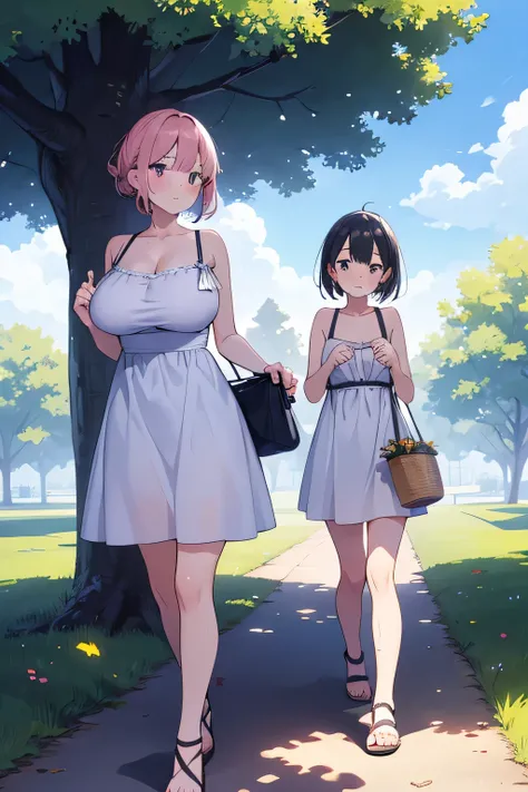 Top Quality、high resolution、(high image quality:1.3)、masterpiece、detailed background、(very detailed face:1.3)、(detailed eyes:1.3)、age beauty、(huge breasts:1.3)、(Normal number of fingers:1.3)、anatomically correct、perfect body line、Bright-colored hair、ponyta...