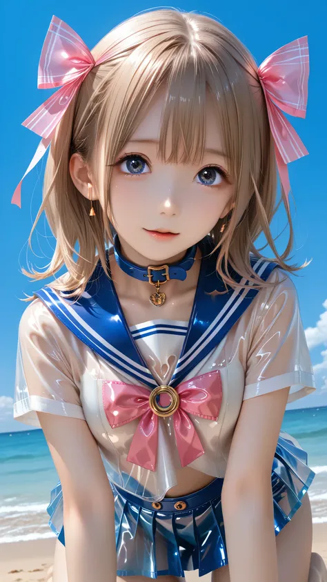 ("Ultra real quality"),("super Transparent latex clear sailor top,Ultra-transparentラテックス Sky Blue Collar , Ultra-transparentラテックス Sky Blue Miniskirt "),("スーパーシアー スーパー clear ラテックス セーラーコスチューム "),(" Super Naughty Clear Latex Sailor Wear a Super Cute Face...