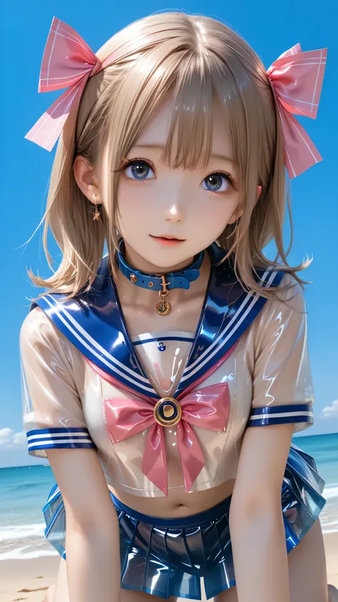 ("Ultra real quality"),("super Transparent latex clear sailor top,Ultra-transparentラテックス Sky Blue Collar , Ultra-transparentラテックス Sky Blue Miniskirt "),("スーパーシアー スーパー clear ラテックス セーラーコスチューム "),(" Super Naughty Clear Latex Sailor Wear a Super Cute Face...