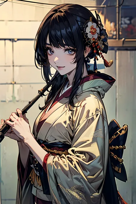 (masterpiece:1.5),beautiful hair,beautiful eyes,Beautiful slender body,(Konno Anna:1.2),(Riho Yoshioka:1.1),(closes her eyes and sticks out her tongue:1.3),(Waterfront:1.4),bust illustration from the front ,Cleavage,((((An Extraordinary Beauty:1.7)))),((((...