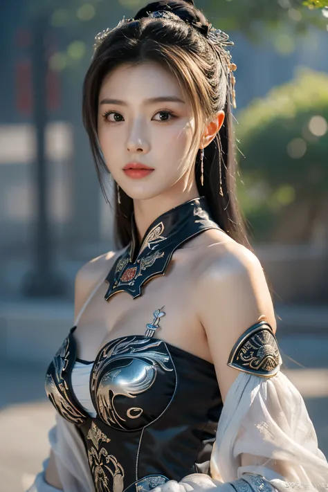 Masterpiece,Game art,The best picture quality,Highest resolution,8K,(Portrait),Unreal Engine 5 rendering works,(Digital Photography),((Portrait Feature:1.5)),
20 year old girl,Short hair details,With long bangs,(The red eye makeup is very meticulous),(With...