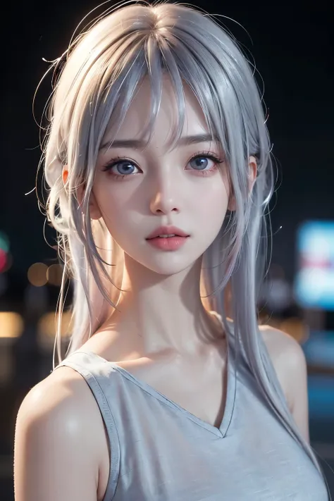 masterpiece, 1 beautiful girl, detailed eyes, beautiful eyes, Top Quality, Ultra high resolution, (reality: 1.4),  original photos , 1 girl, Movie Lighting, Korean,  Asian Beauties, Korean idol star, Very beautiful, Beautiful Skin, slender, and facing the ...