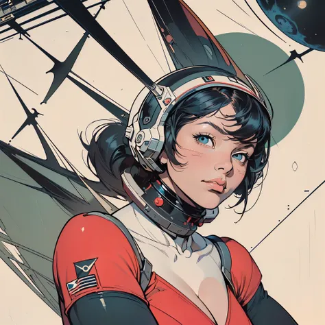 (((ultimate masterpiece))),(((32Kwallpaper))),(((solo:1.2))),(((1girl:1.2))),(((Cleavage))),((((Bauhaus)))),(((bustup,portfolio))),(((((background : Incredibly Simple))))),(((unlimited greatest astronauts voyager))),(((surrealism))),(perfect humanism),(((b...