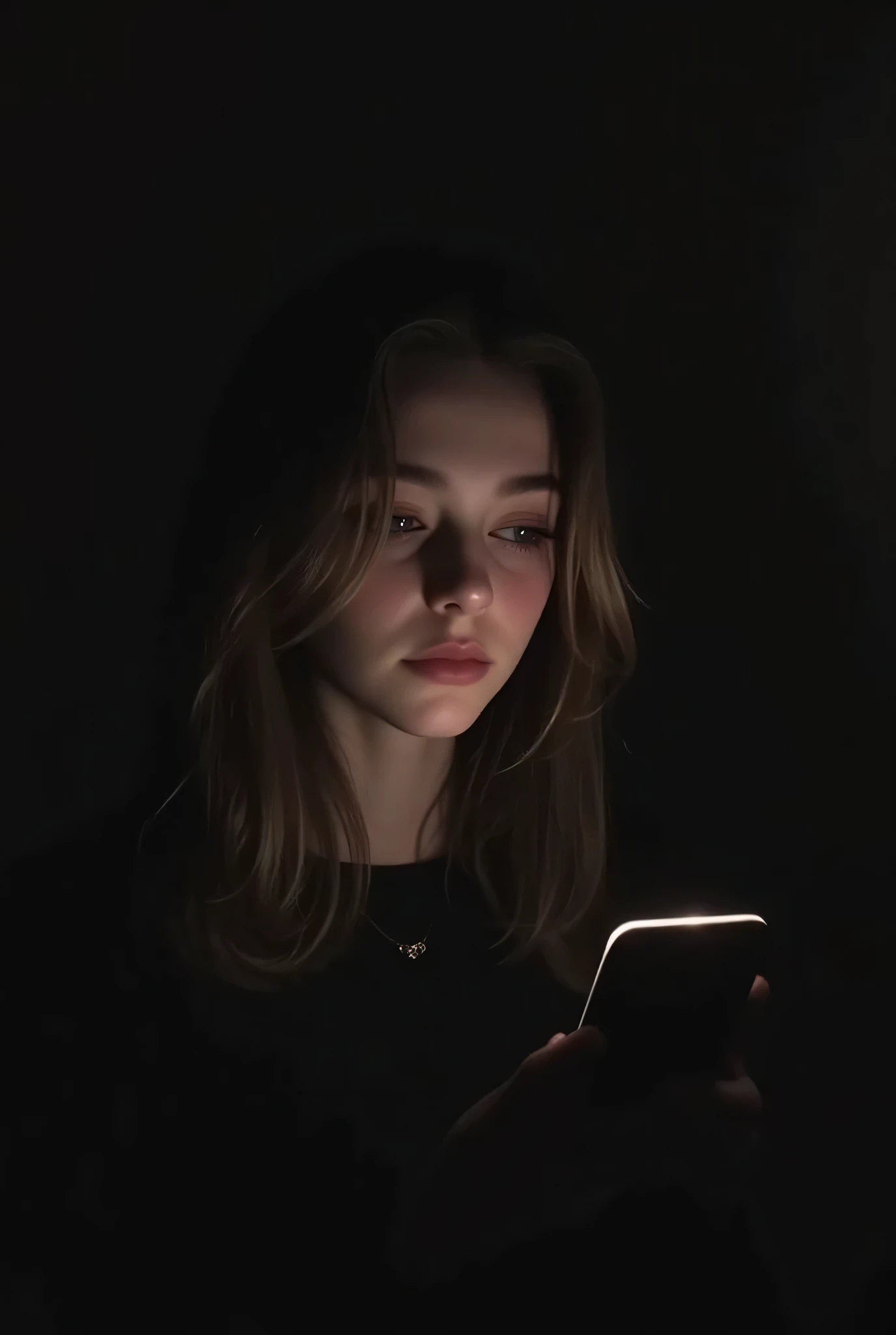 Visual Representation – Instagram Post
To represent an important moment in the book, I chose an Instagram post.
📷 Picture idea: Amy sitting alone in her room, looking at an old photo of her and Julia. The room is dark, and the only light comes from her ph...