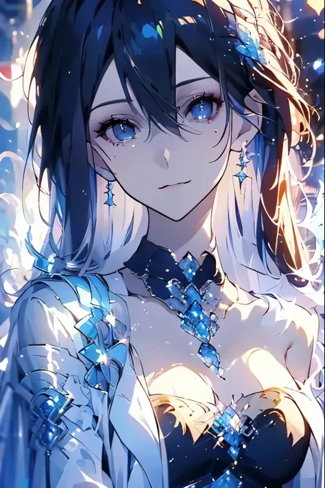  Fraction_9,  Fraction_8_up ,  Fraction_7_up ,  Resources  _ Japanese anime  ,  masterpiece,   Smile 、Kitchen chaos    、 with a bandage on your hand 、   best quality ,   Beautiful and detailed eyes   ,    beautiful detailed lips  ,    the expression of des...