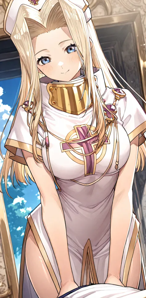 ((masterpiece, of the best quality, high definition, extremely detailed 8K, A beautiful girl with a slender body, , super detailed, anime screen cap:1.3, Anime Colors:1.2)),
, Tales of Phantasia As
、Mint Adnade、1 beautiful girl, smile、blue eyes、 Gold、lon...