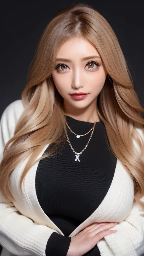 (超 Hi-Res, Masterpiece, anatomically correct, textured skin, super detailed, highest quality, Hi-Res, 8k, bloom, front light :1.2, perfect dynamic composition), (24 years old, 1 person, Cute and sexy tutor, G-cup big breasts, sexy face, gal m...