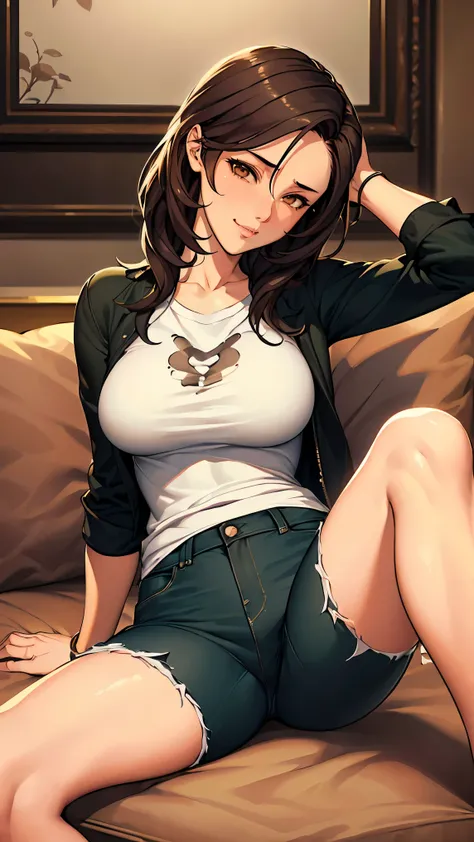 ( The ultimate masterpiece, of the best quality, 8k ), Detailed Faces + eye, (absurd dress), (skindentation), (Best Shadow), (anime), /(Kootsundere Face)/, /(To Save You)/, (completely complete)+, (Fascinating Beauty)+, (nipples), Big Breasts, very curvy, ...