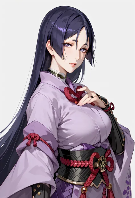Sexy raikou,purple samurai ,clothes
