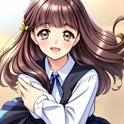 (highest quality, masterpiece:1.2), highest quality, High resolution, 1080p, 8K, (A 20yo beautiful pretty noble girl of (love-story comic heroines) is playing the viewer like piano, hypnotizing me by their neat beauty, ((looking me up, and requesting me hu...