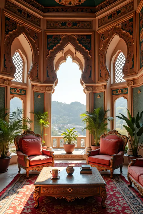 Sindh Region , and we can see wood carving in the architecture in the spaces. It is a region that was home to the oldest civilizations in the world. Let it be Ottoman and Timurid architecture, geometric patterns , Tile decorations, Sindh tiles, The space...