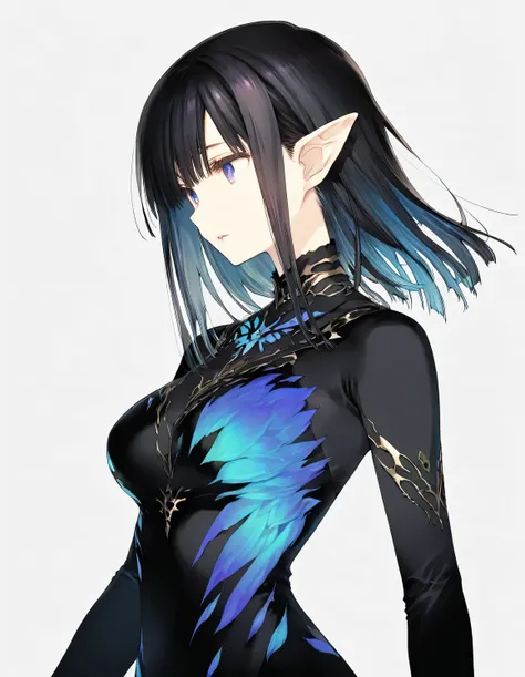 1girl, fantasy, (artist:mitsumi_misato),artist:fujiyama,artist:amazuyu_tatsuki, official_art, best quality, masterpiece, very awa, absurdres, highres, ultra-detailed, super detailed skin,Realistic texture,very aesthetic,clear line illustration,analogous co...