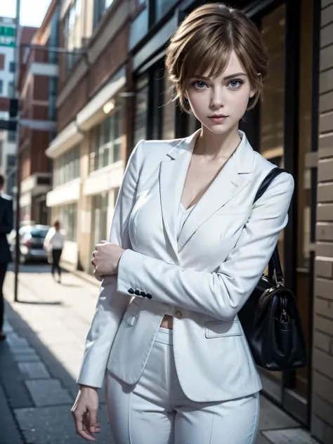 cinematic film still photographed.
Perfect appearance. Top quality. High resolution.
High quality photos. Photos that are in correct focus.
Correct human anatomy. Correct hand shape.
She is a grown woman. She is ((((tall)))).
Her head is small. Her face i...