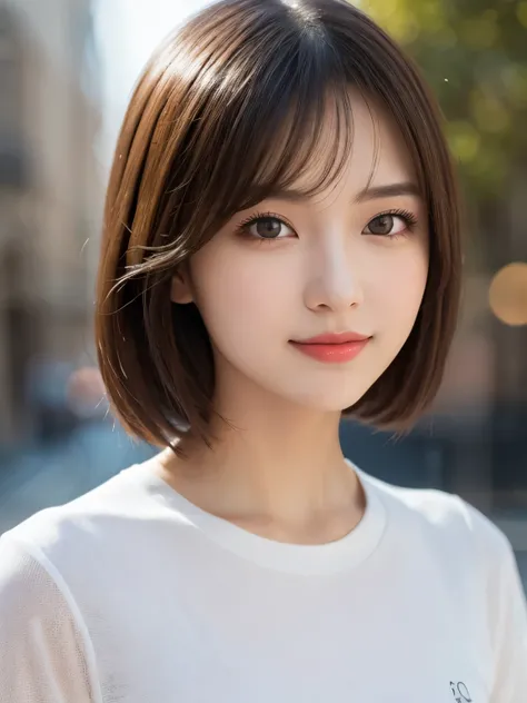(masterpiece), highly realistic, beautiful atmosphere, intricate textures, super-resolution, hyper-realistic, high contrast, left side face, Portrait of a cute girl, looking at viewer, Focus on the Face, (Glowing Eyes), Glossy lips, rouge lip, make-up, blu...