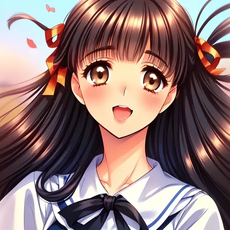 (highest quality, masterpiece:1.2), highest quality, High resolution, 1080p, 8K, (A 20yo beautiful pretty noble succubus of (love-story comic heroines) is ((pulling the viewer's straight engorged lewd one nobly into her mouth)), Forcibly extracting everyth...
