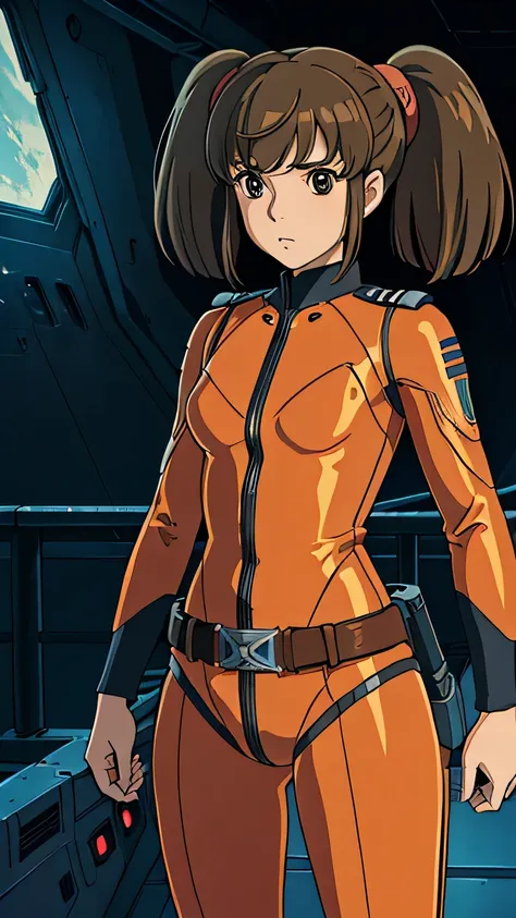(s:1girl: misaki yuria), (extremely detailed CG unit 8k wallpaper),(master part), (best quality), (ultra detail), (best illustration),(Spaceship bridge), cowboy shot, (Sharp eyeliner, ombre, detailed eyes:1), break , (ghibli style), upper body, twintails
o...