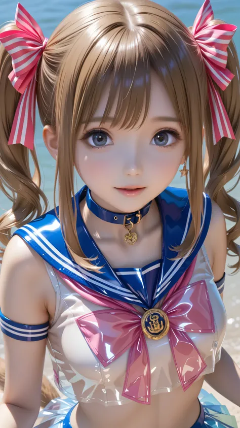 ("Ultra real quality"),("super Transparent latex clear sailor top,Ultra-transparentラテックス Sky Blue Collar , Ultra-transparentラテックス Sky Blue Miniskirt "),("スーパーシアー スーパー clear ラテックス セーラーコスチューム "),(" Super Naughty Clear Latex Sailor Wear a Super Cute Face...