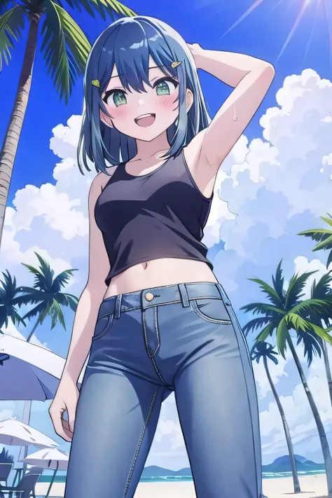 masterpiece, best quality, ultra detail, ((Perfect Face, perfect eyes, perfect hair, perfect arm)), 1girl, o, petite, ((round face, ecstasy, orgasm face, drooping eyes, shame smiling, blush)), dropping eyes, sleepy, Open mouth, ((White teeth)), background(...
