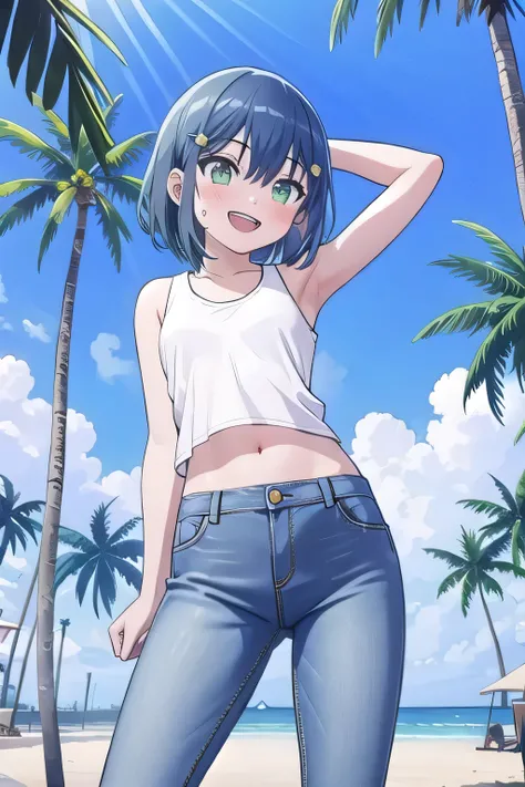 masterpiece, best quality, ultra detail, ((Perfect Face, perfect eyes, perfect hair, perfect arm)), 1girl, o, petite, ((round face, ecstasy, orgasm face, drooping eyes, shame smiling, blush)), dropping eyes, sleepy, Open mouth, ((White teeth)), background(...