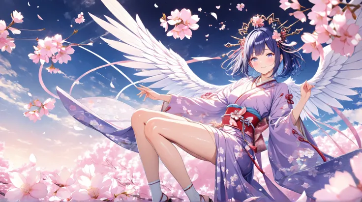 quality:masterpiece,best quality,ultra-detailed,32k,detailed background,
theme:(medium shot):1.5,(A 20 year old angel with breathtakingly beautiful perfect proportions illuminated by the rising sun):1.4,detailed skin texture,deep yet somewhat sad smile,Bre...