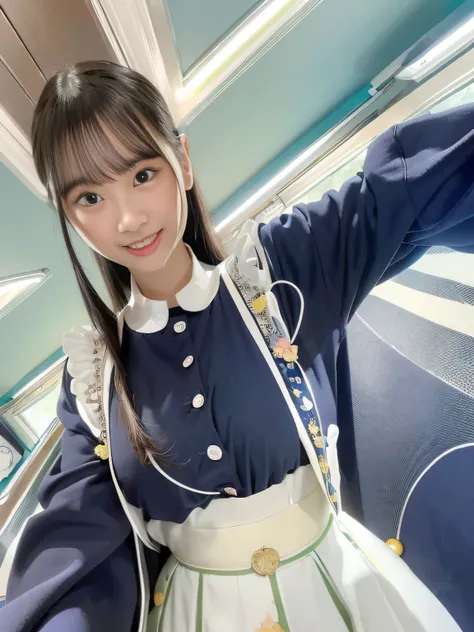 (((cute girl room background 3.0)))、((Inside a room lined with futuristic furniture))(((best image quality、highest resolution、greatest masterpiece、8k)))、(((Detailed Faces)))(((cute face)))(((Baby Face)))(((Young contour)))((( Lovely facial features)))、((( ...