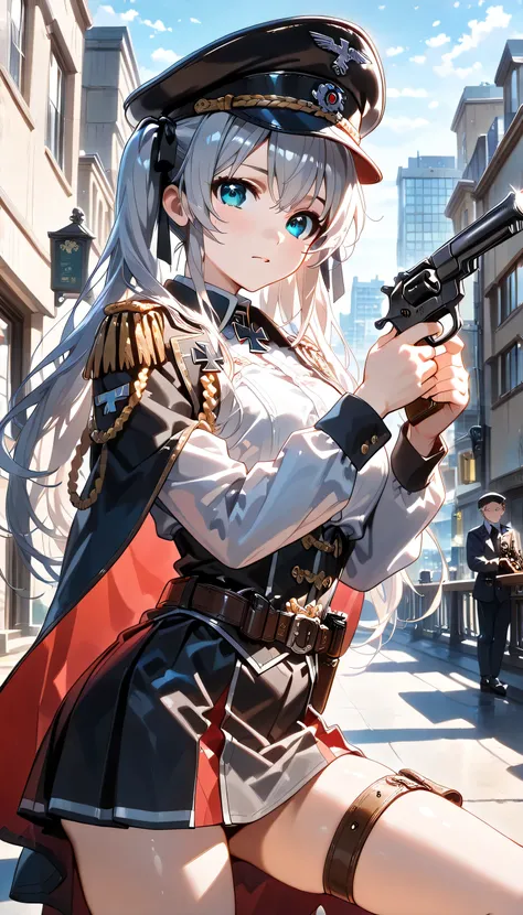 ((ultra-detailed)), (highly detailed CG illustration), (best quality:1.2), ultra-highly detailed, colorful composition, artistic photoshoot, 1girl, solo focus, ((thigh to top:1.4)), ((cowboy shot:1.4)), moe anime character, age girl, dainty facial structur...