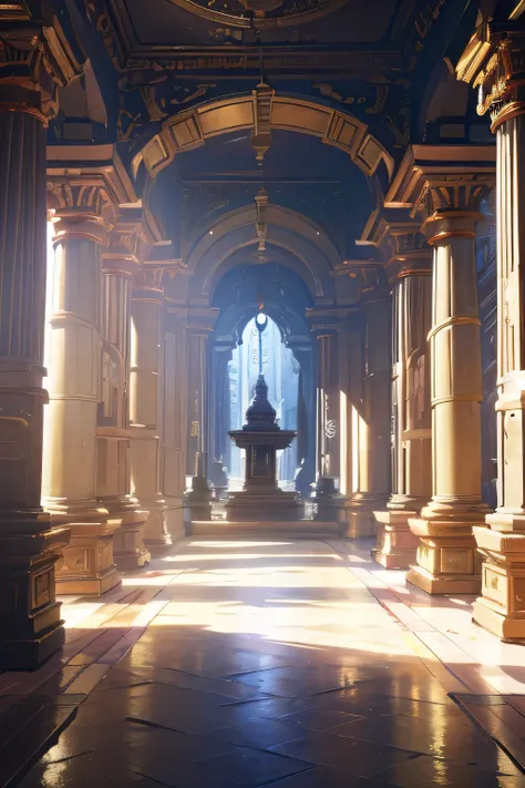 Ancient temples,Intricate carving,A gorgeous pillar, Flickering Candles ,mystical atmosphere,shadow,
masterpiece, best quality, (cel anime),anime style, hard-edged,high resolution,sharp focus,(Super Detail,very detailed),(very detailed CG unity 8k wallpape...