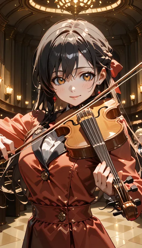 ((ultra-detailed)), (highly detailed CG illustration), (best quality:1.2), ultra-highly detailed, colorful composition, artistic photoshoot, 1girl, solo focus, ((upper body:1.3)), moe anime character, girl, dainty facial structure, (baby face), (round face...