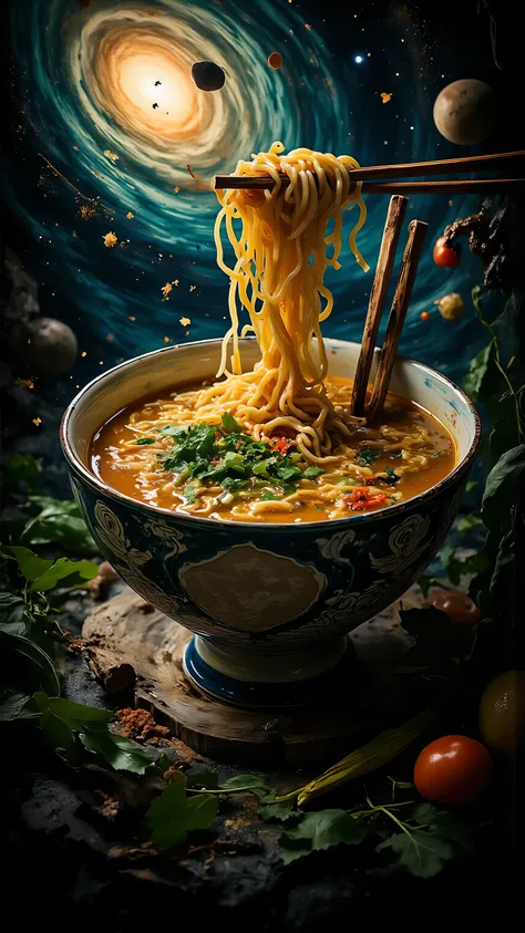 ramen,spiral galaxy