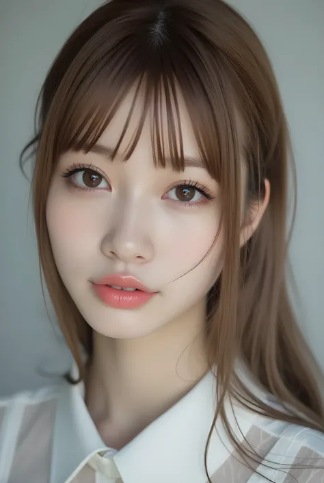 ultra-realistic, photorealistic, best quality, 8K, top-quality, masterpiece, ultra-detail, super high resolution, Improvement of quality, Enhances the beauty of skin texture, Clean and glowing skin, Smoother lighting, Improving the quality of cinema light...