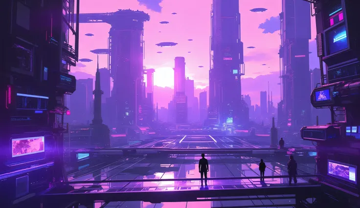 Futuristic City Music